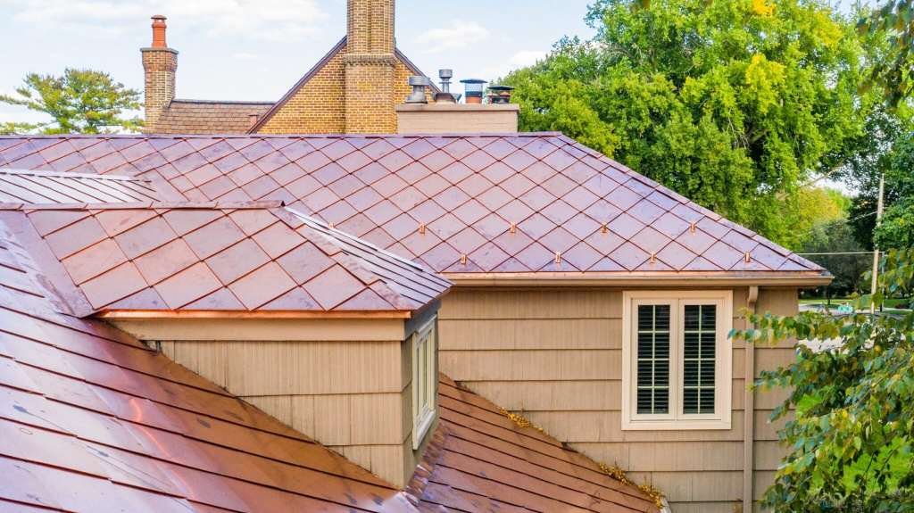 Copper Roof Tiles