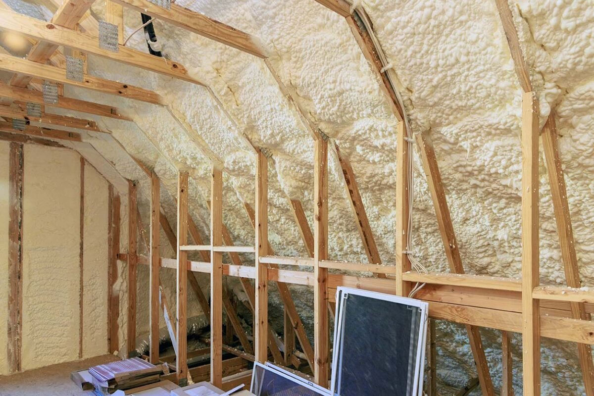 Damage Caused by Spray Foam Insulation