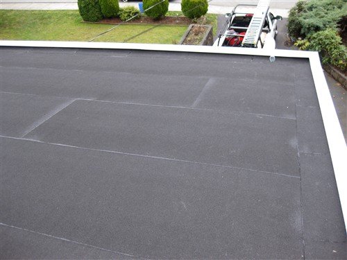 commercial building flat roof