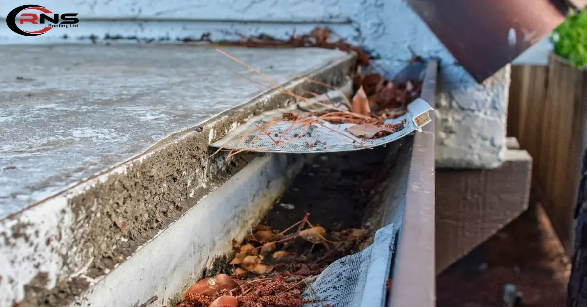 Common Causes of Roof Leaks in the UK 4 Clogged Gutters