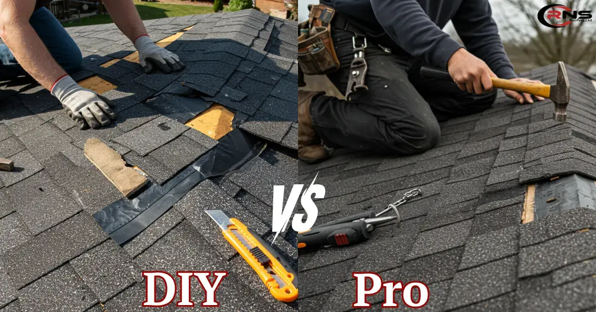 Common Causes of Roof Leaks in the UK 13 DIY Vs Professional Roof Repair